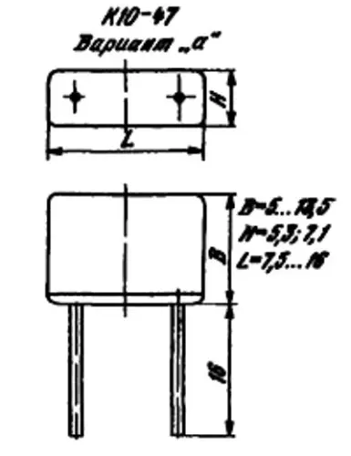 К10-47А 25в 1 мкф Н30 фото 3